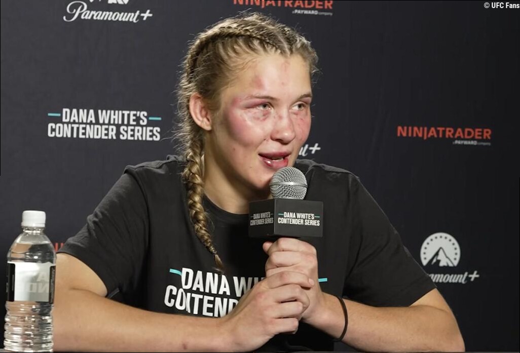 DWCS 96 : Smilla Sundell bat Aline Pereira et signe à l'UFC à 21 ans