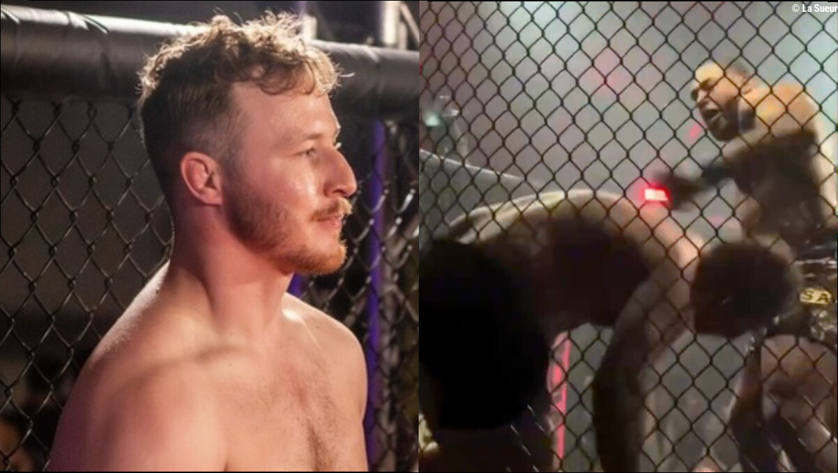 Le fils d'une légende UFC se fait éteindre dans la cage