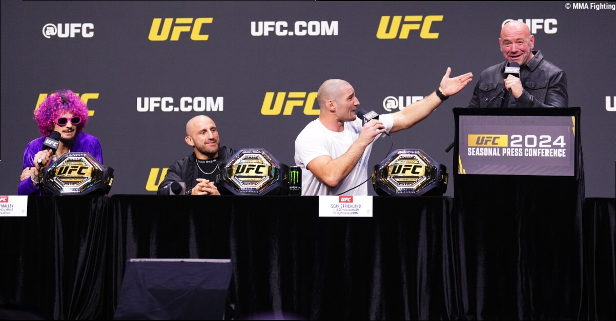 Dana White responds to Sean Strickland's complaints: 'When isn't Sean Strickland upset about something?'