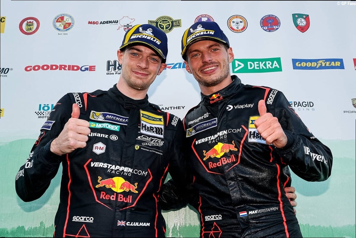 Privéjet Verstappen is onderweg: teamgenoten Lulham en Barnicoat worden opgepikt