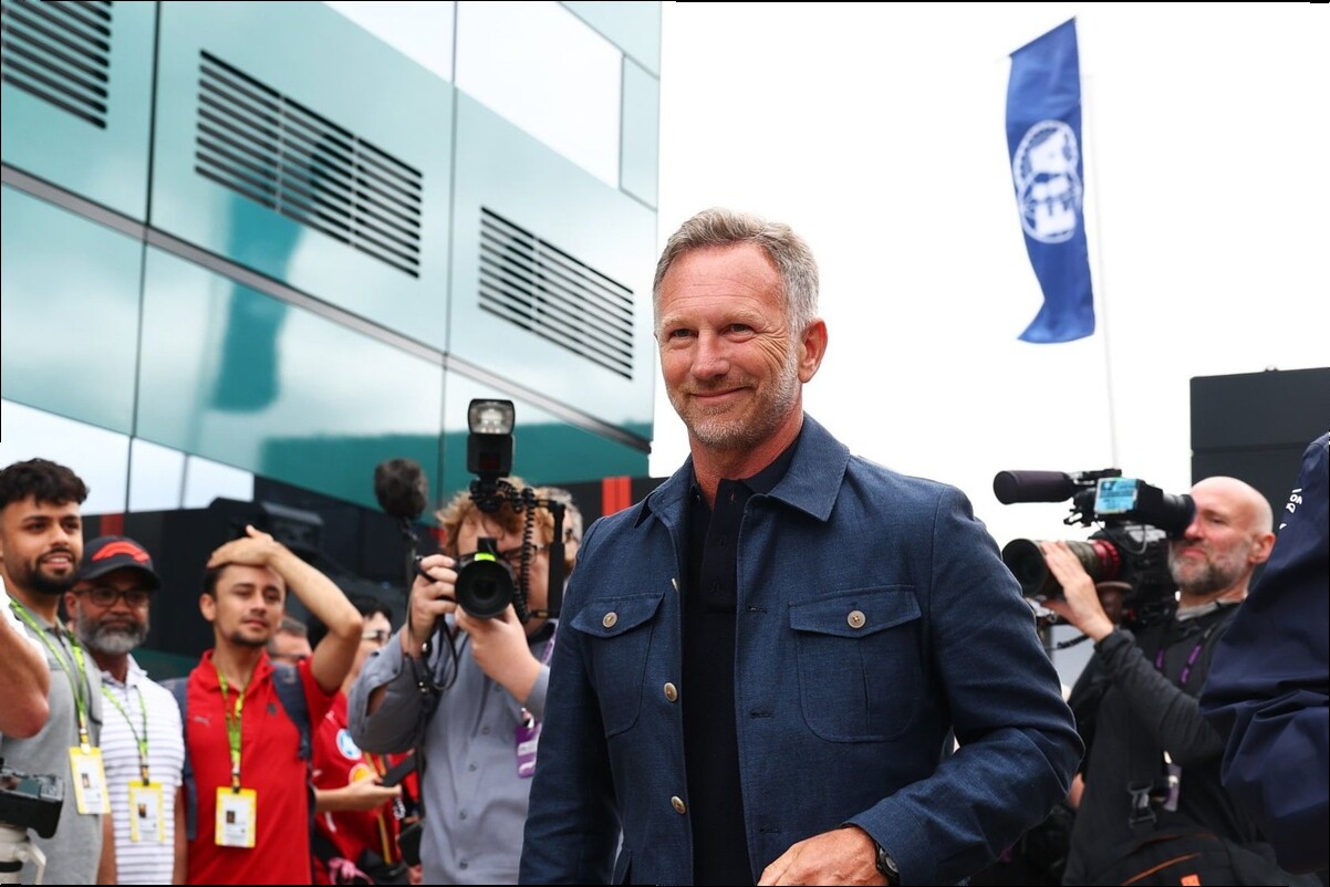 Horner aclara los rumores sobre Ferrari y apoya a Vasseur: "Se sacó de contexto"