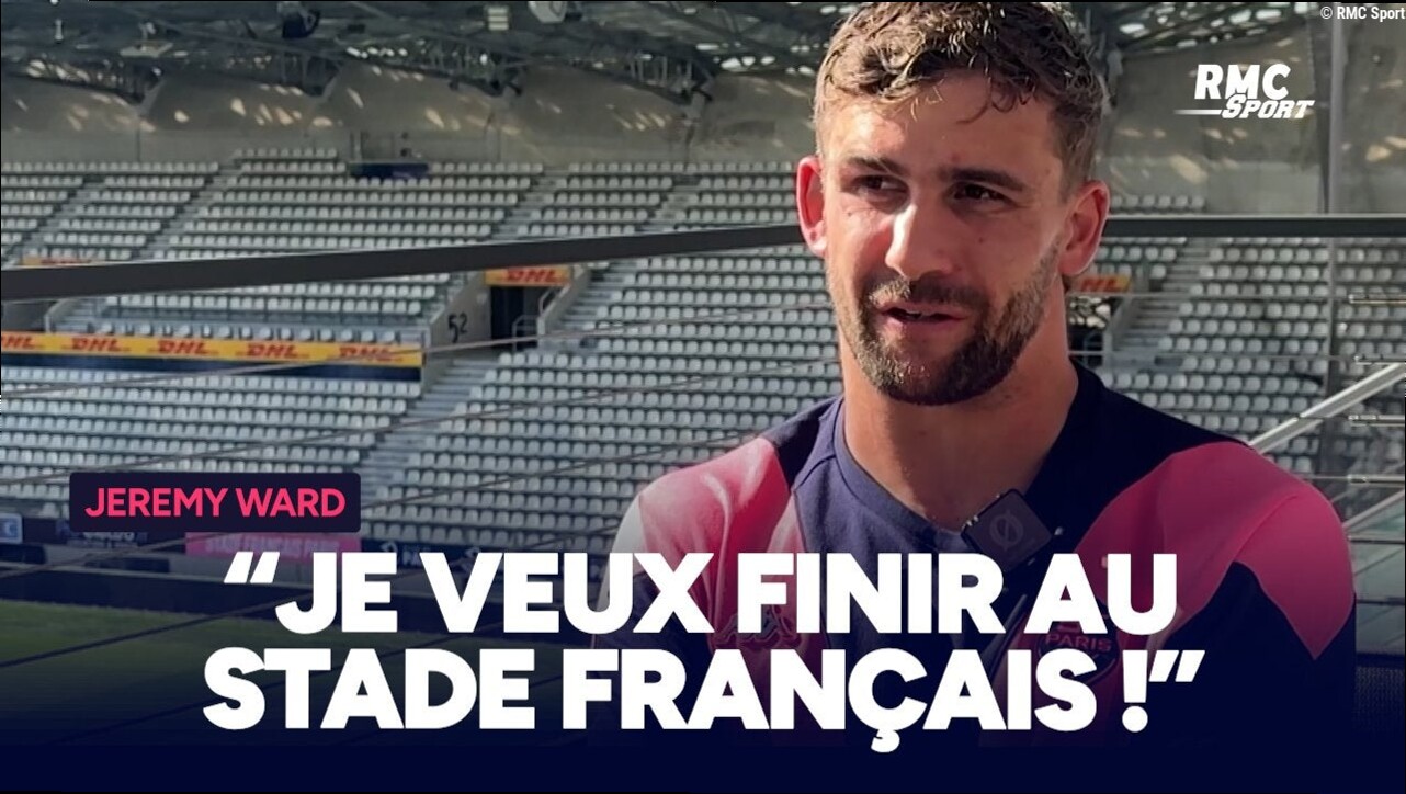 "Je veux finir ma carrière au Stade Français", entretien avec Jeremy Ward