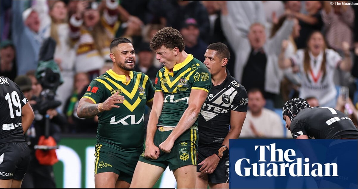 Australia survive a scare as New Zealand light fuse on Rugby League World Cup