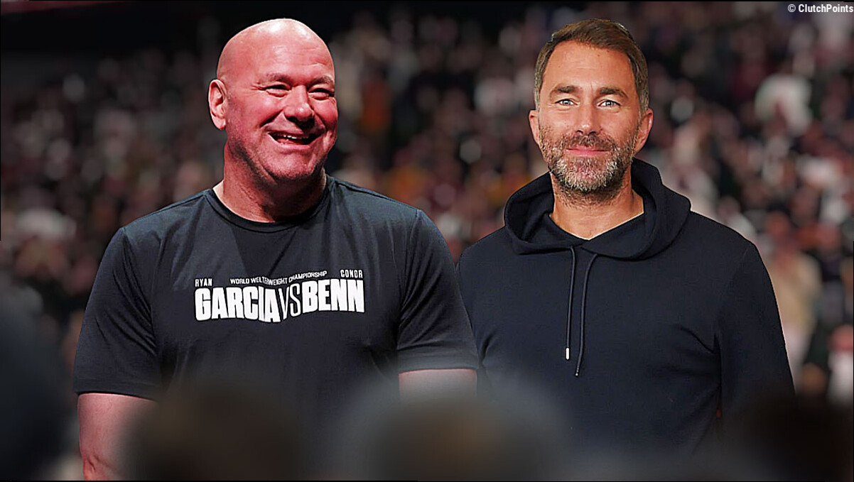 UFC's Dana White visibly disgusted with $20million Eddie Hearn fight proposal