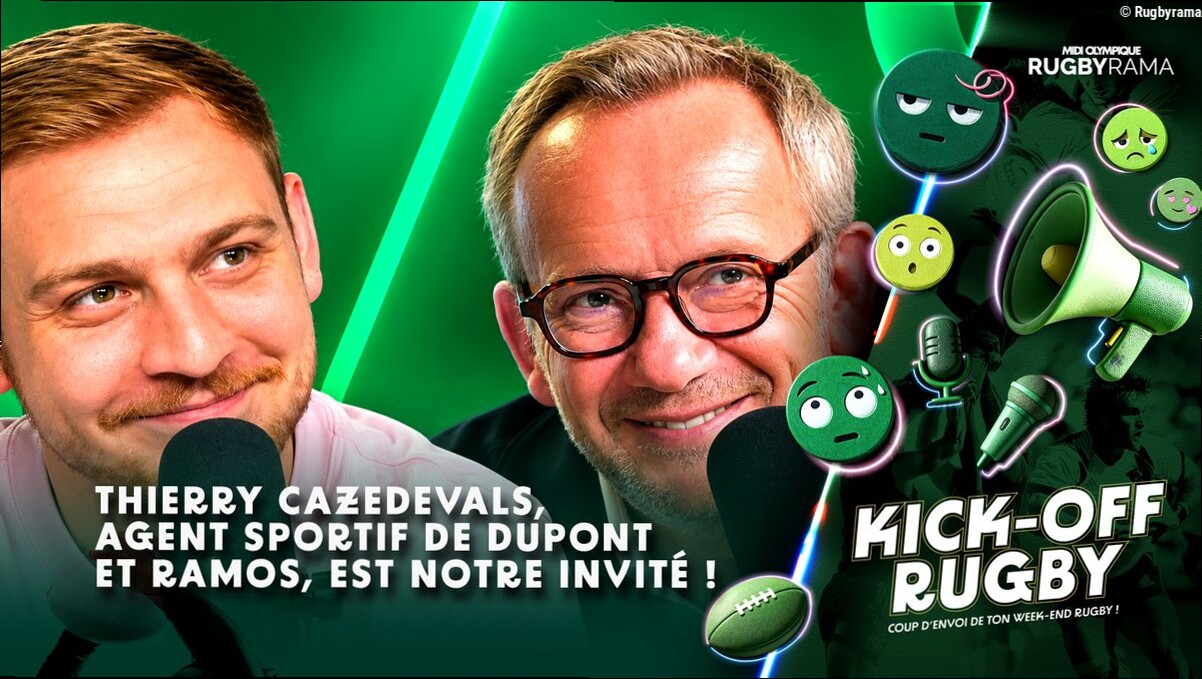 Vidéo. Thierry Cazedevals, agent sportif d'Antoine Dupont, Thomas Ramos ou encore de Maxime Lucu, invité exceptionnel de Kick