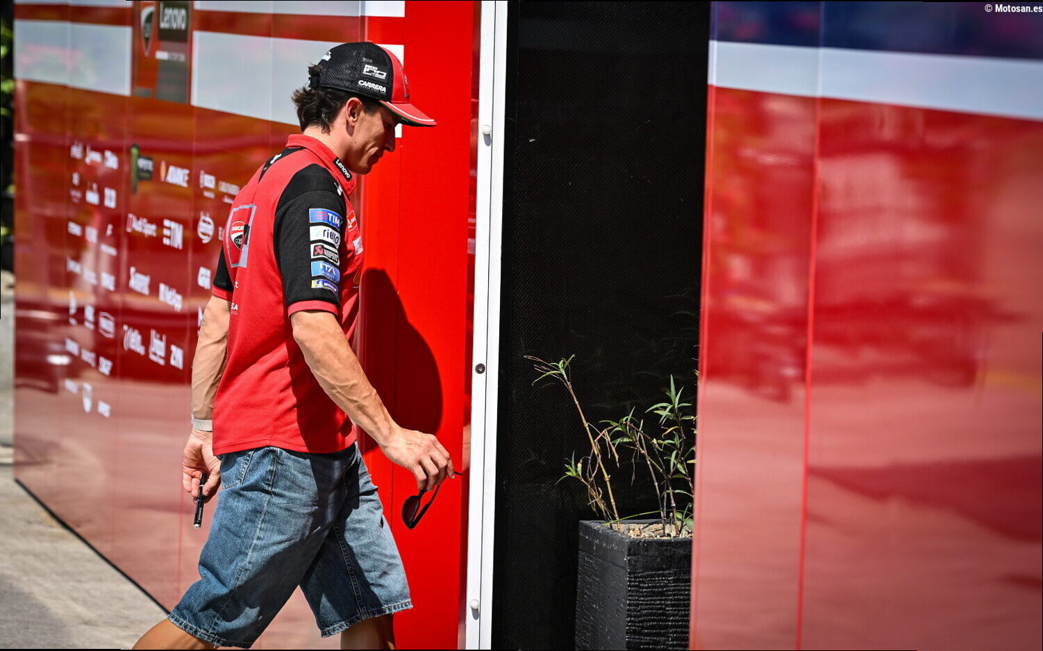 Forcada elogia la gestión de Marc Márquez: «Está aprovechando las ocasiones; no se esta volviendo loco»
