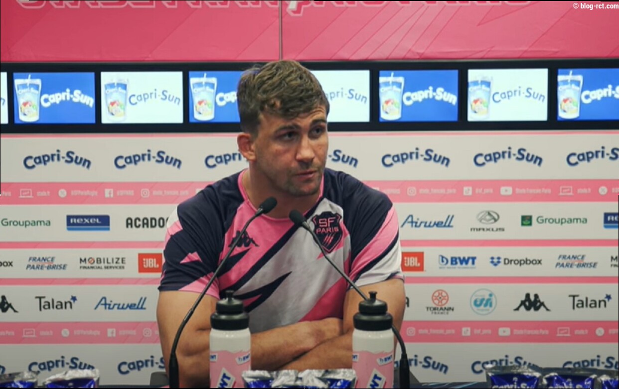 La superbe déclaration d'amour de Jeremy Ward au Stade Français