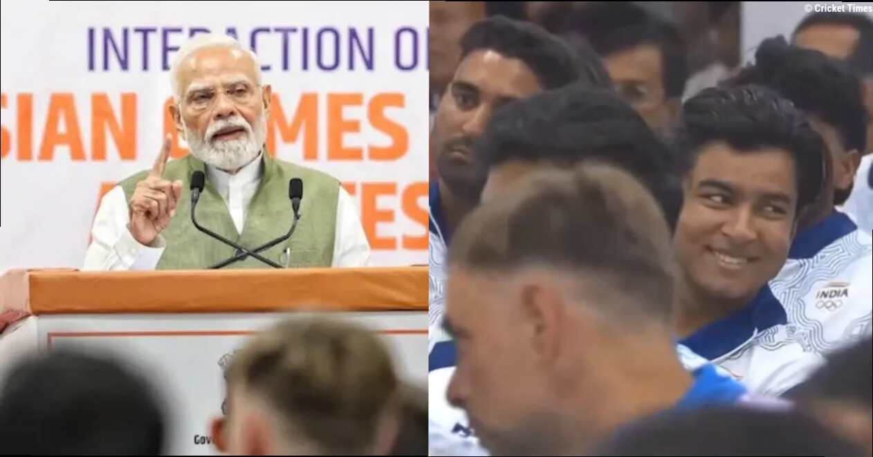 WATCH: Vaibhav Suryavanshi's priceless reaction to PM Modi's remark at Asian Games 2026 felicitation ceremony