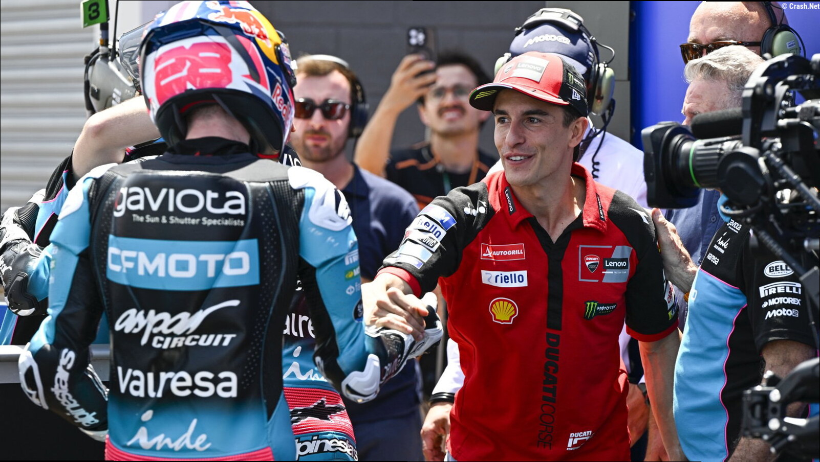 Why Marc Marquez wants his protege "to struggle" in Moto2