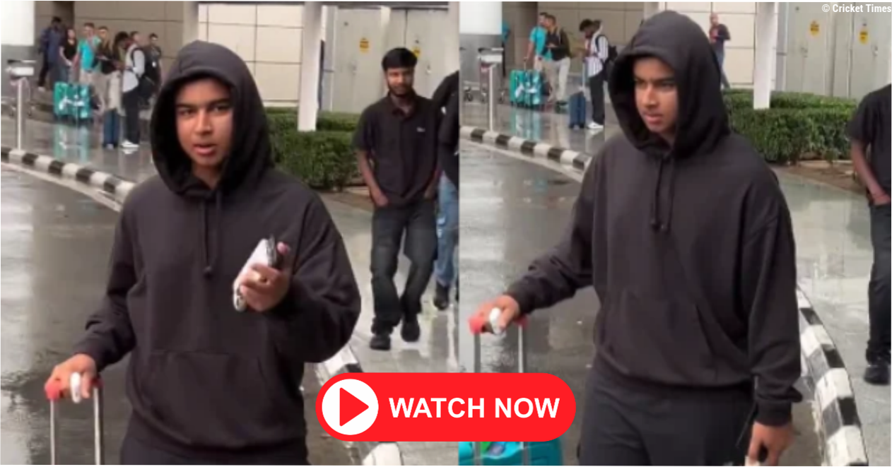 WATCH: Vaibhav Suryavanshi engages in fun banter at airport ahead of 5th T20I against West Indies