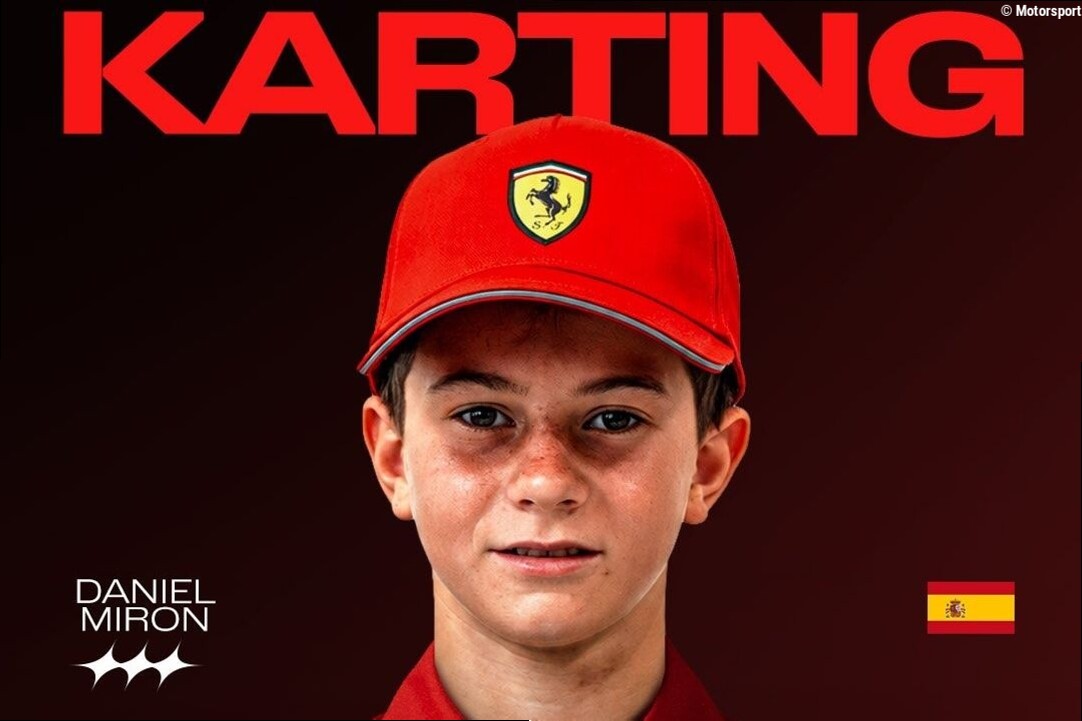 Ferrari ficha al español Daniel Mirón para la Drivers Academy de 2027