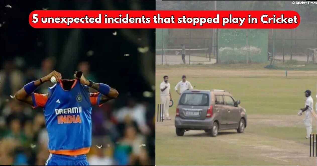 5 bizarre incidents that forced cricket matches to stop