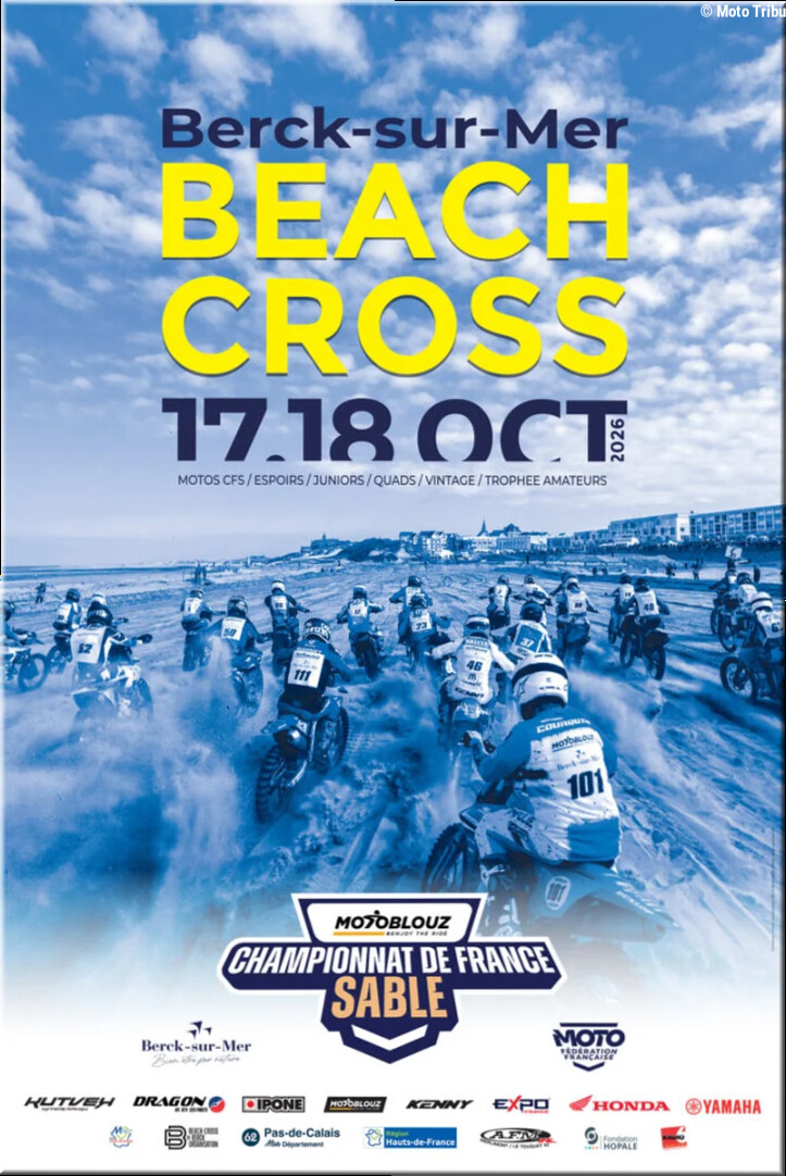 COURSE SUR SABLE – Berck sur Mer, le CFS Motoblouz ouvre sa saison (présentation et programme)