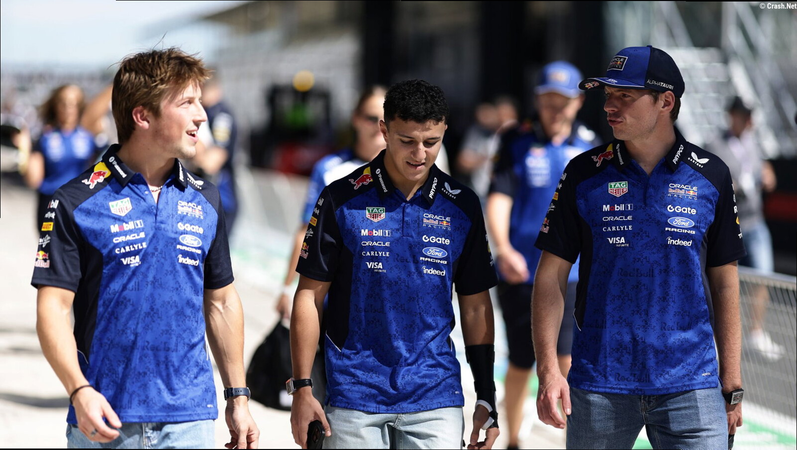 Red Bull driver set for stage performance at US Grand Prix