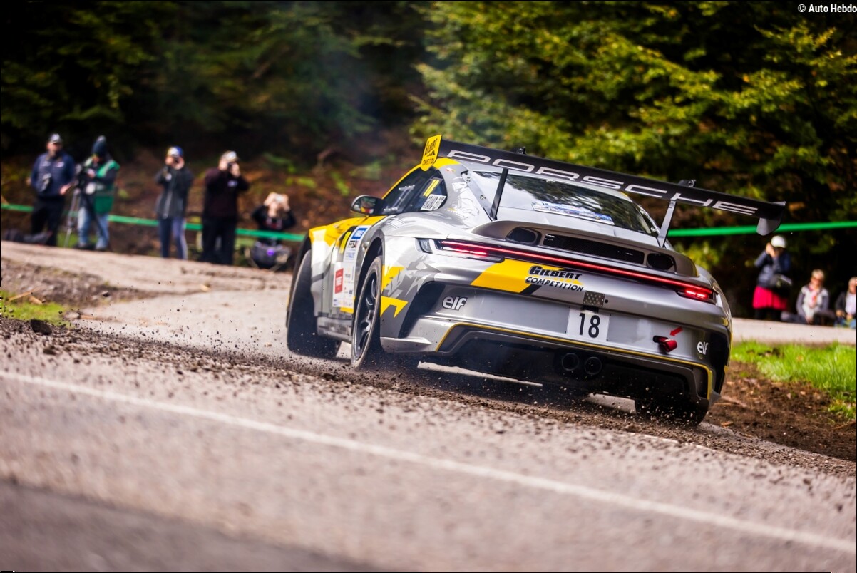 Remiremont – ES2 : Quentin Gilbert et Christopher Guieu prennent la tête de la finale de la Coupe de France des rallyes