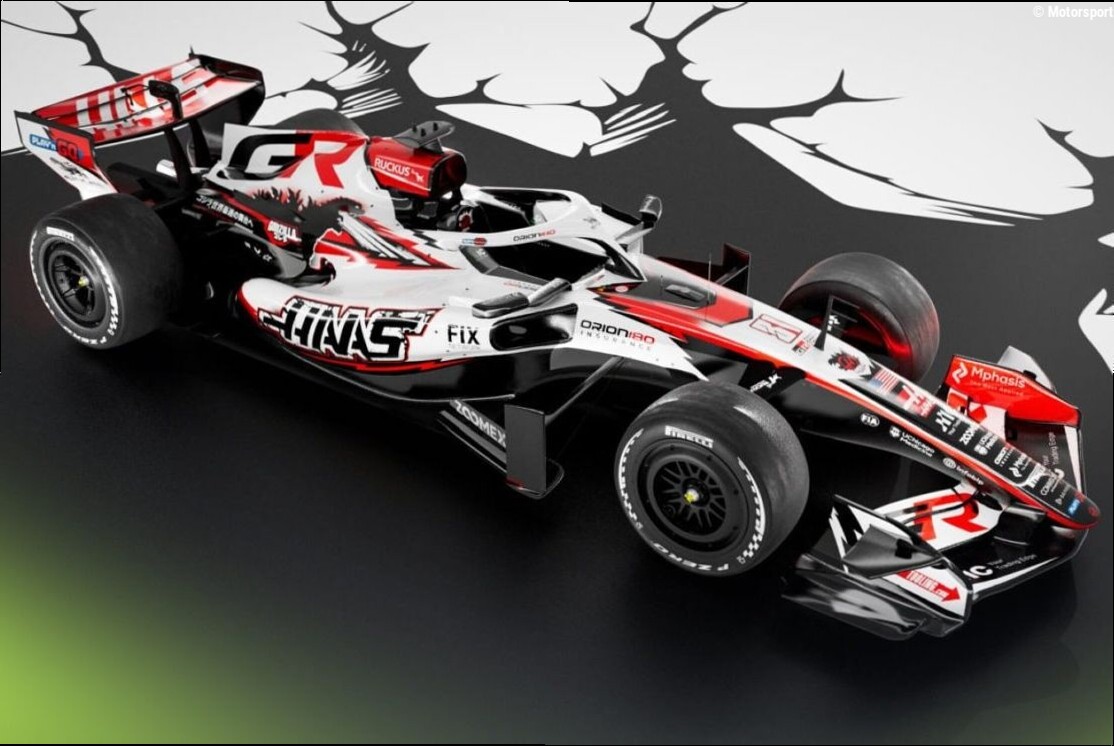 Haas F1 volverá a lucir en Austin la decoración dedicada a Godzilla