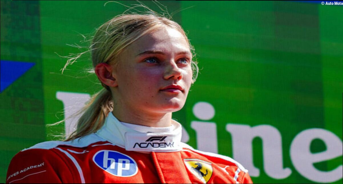 F1 Academy : Alba Larsen prolonge avec Ferrari et rempile pour une troisième saison en 2027