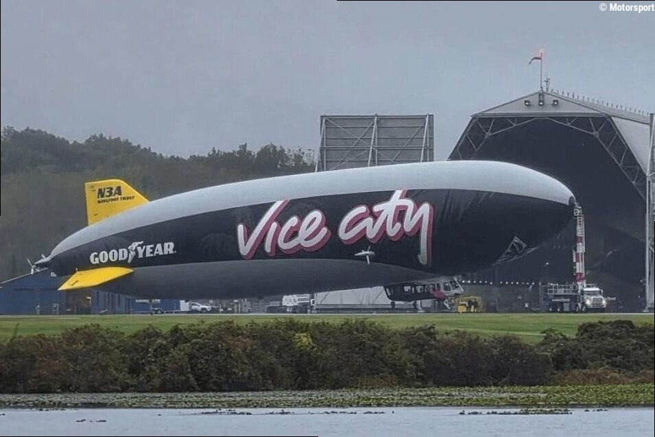 GTA VI 'Vice City' blimp to appear at NASCAR championship weekend