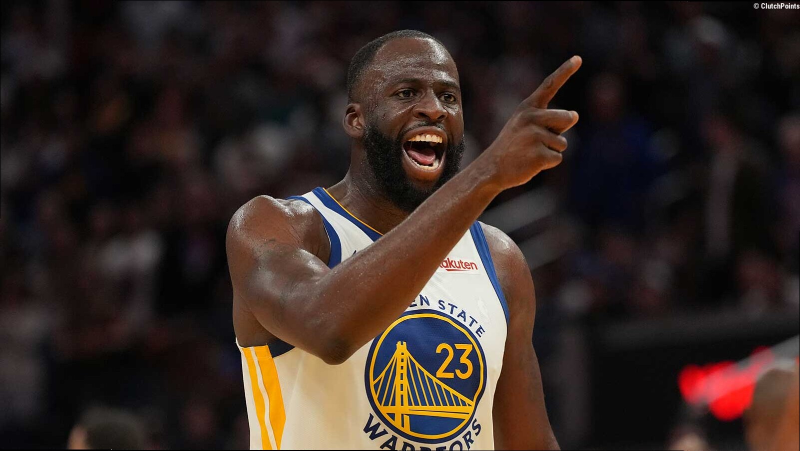 Of course Warriors' Draymond Green got a technical foul for chirping at officials