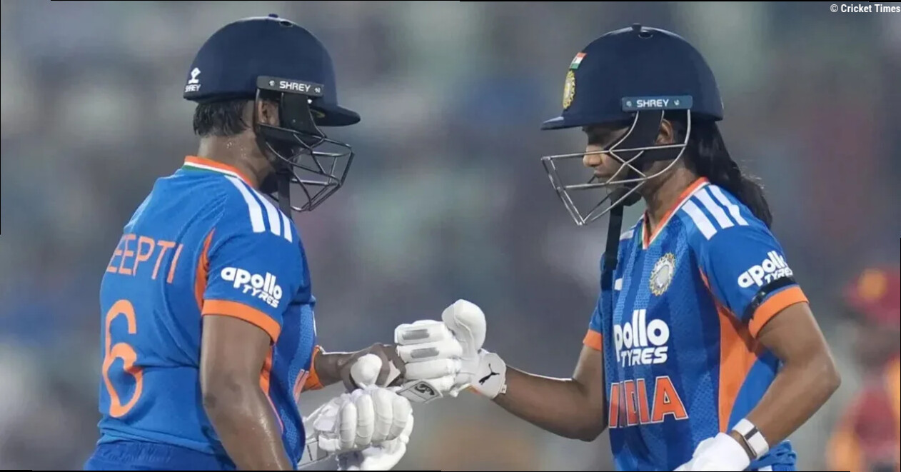 Deepti Sharma and Niki Prasad help India survive scare against Zimbabwe in 1st Women's T20I