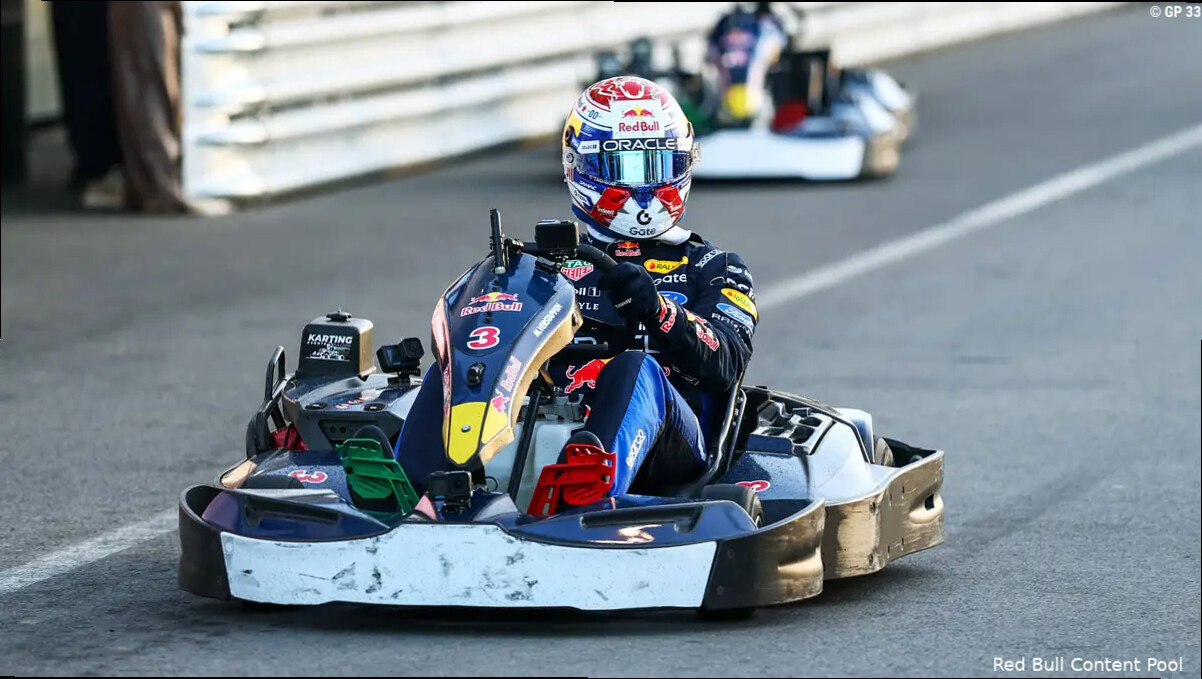Fans door het dolle: Red Bull hint op nieuwe 100-versus-1-kartrace van Max Verstappen