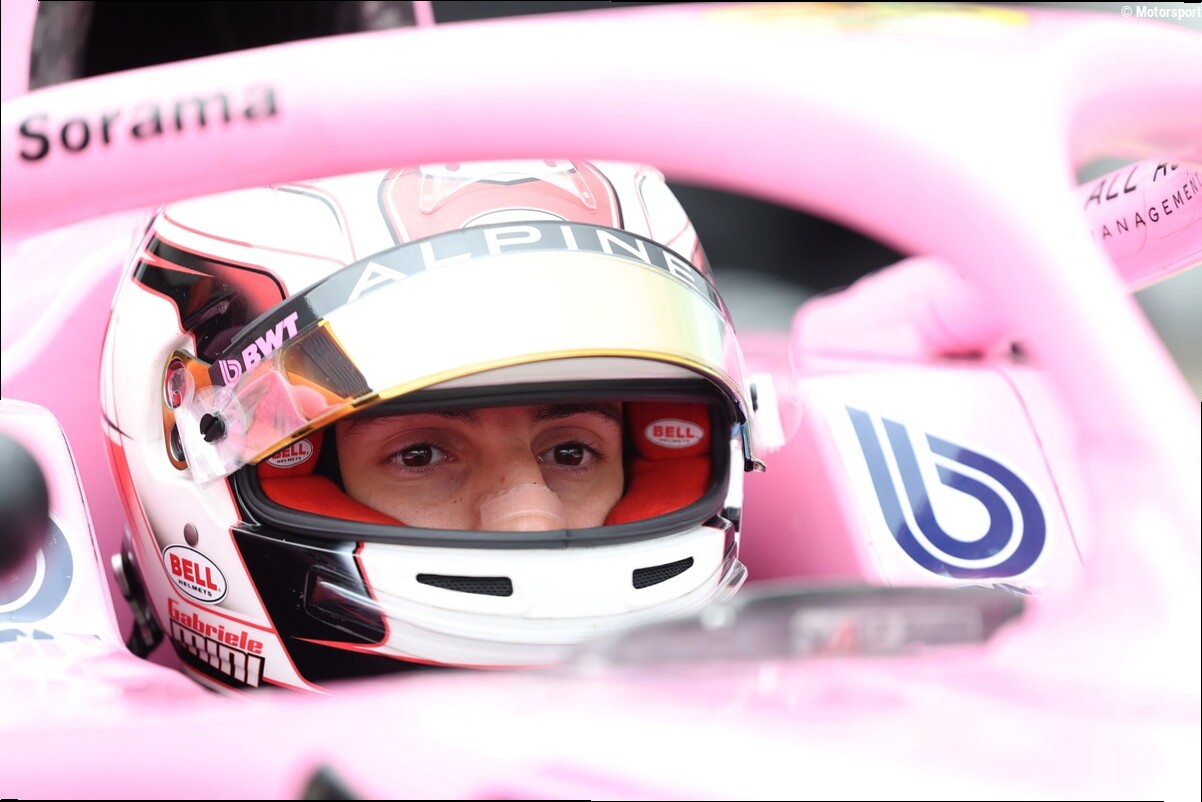 Gabriele Mini vuelve a pilotar el F1 de Alpine en un test en Paul Ricard