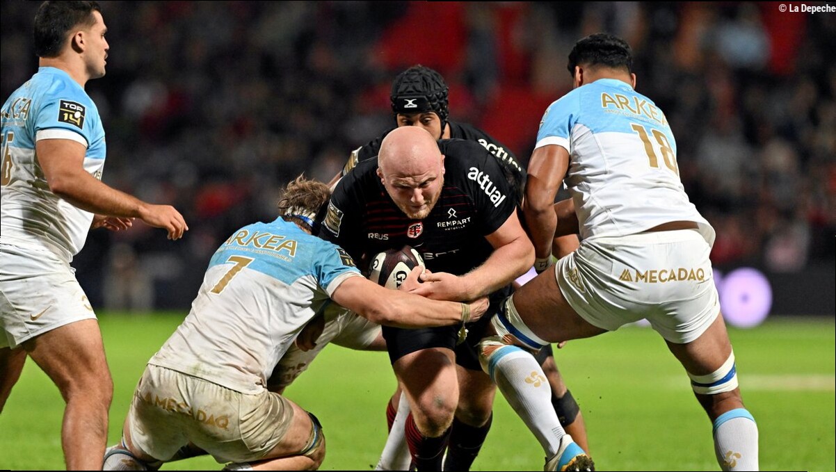 Stade Toulousain : "Les qualités aériennes ne sont pas chez moi..." Quand Joel Merkler ironise sur son repositionnement en de