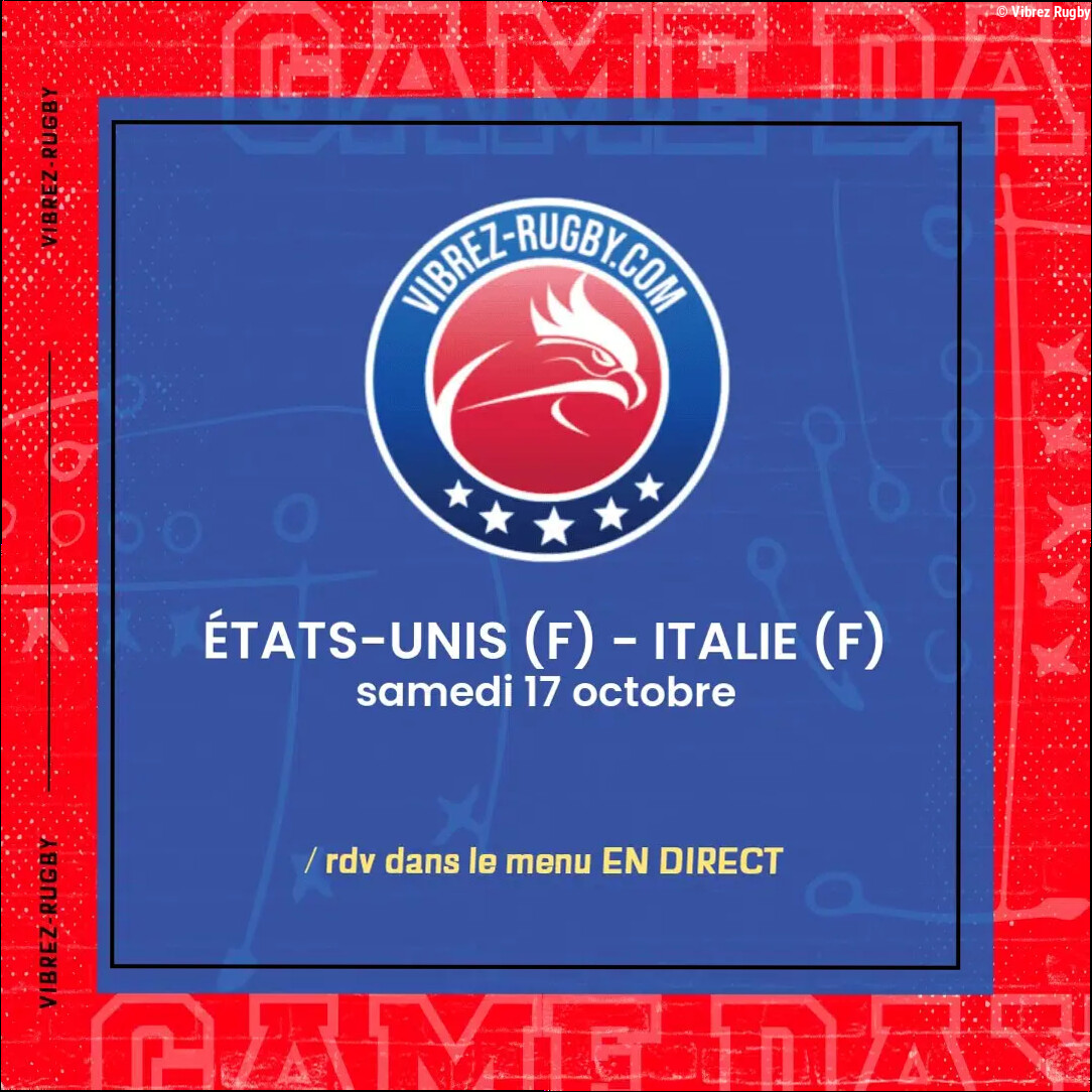 États-Unis (F) – Italie (F) en direct