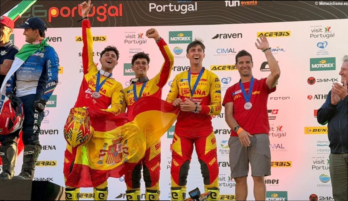 ISDE 2026 Grândola (Portugal): Final, España 3ª Junior y 5ª en Trofeo. Italia suma el doblete