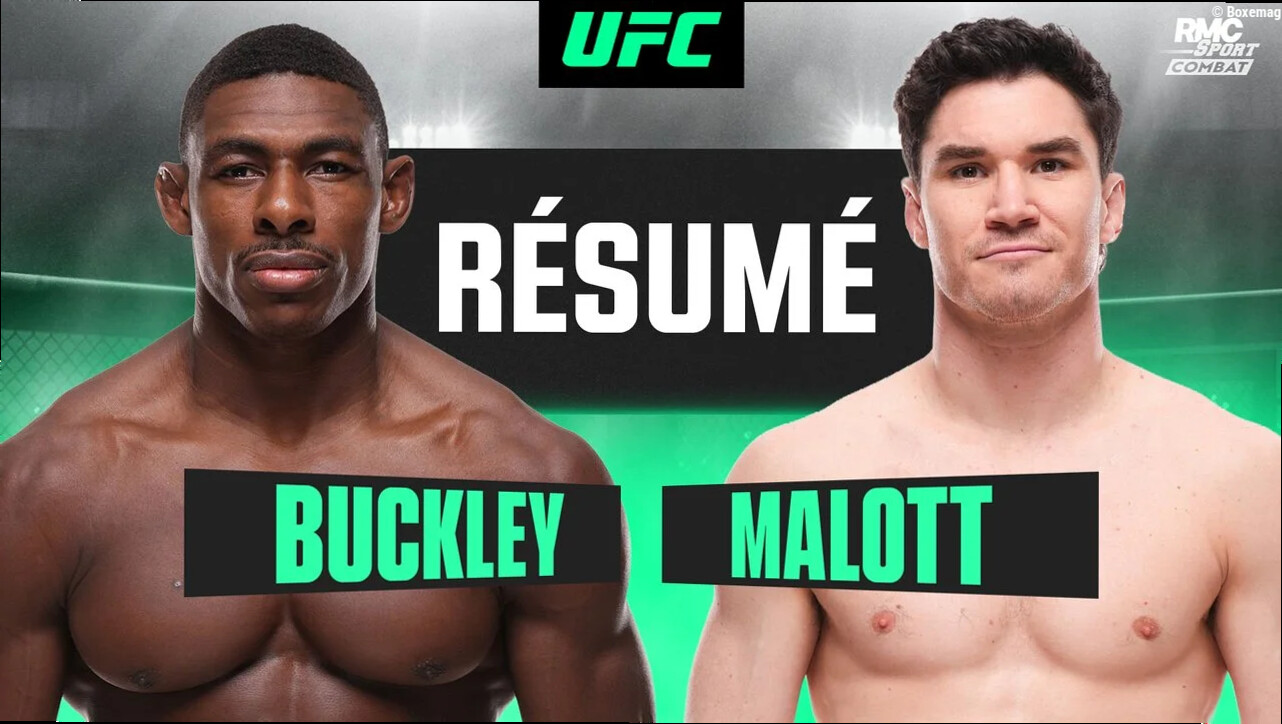 Résumé Vidéo du combat Joaquin Buckey vs Mike Malott à l'UFC Edmonton