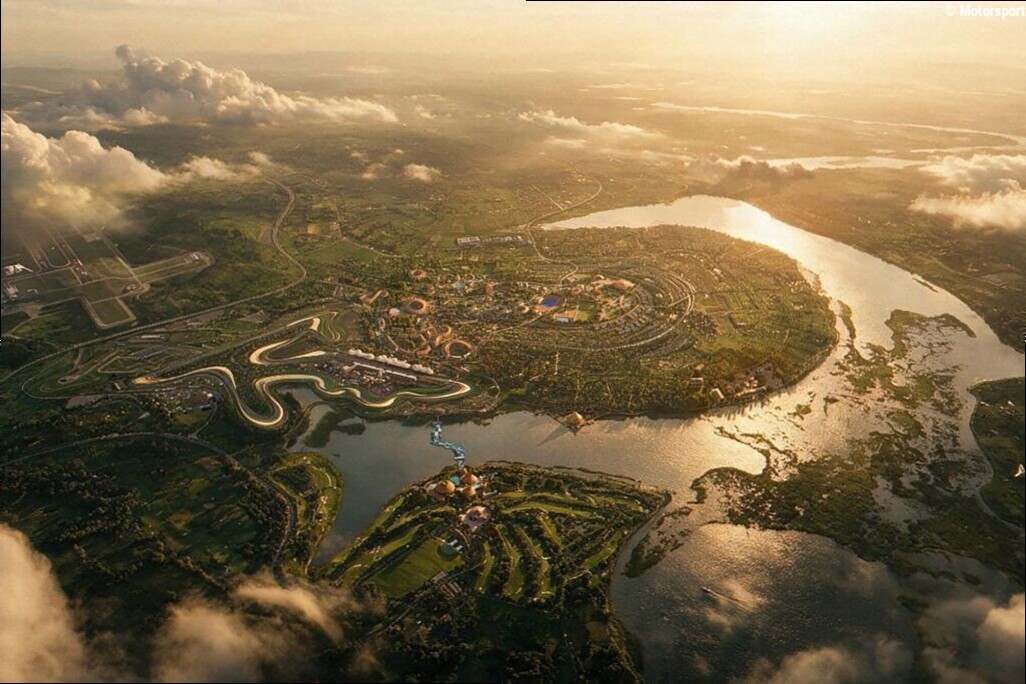 La "montaña rusa" de la F1 con récord de desnivel: así quiere ser única la pista de Ruanda