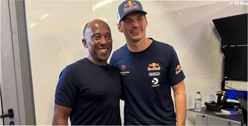 Verstappen krijgt bijzonder bezoek van vader Hamilton in Portimao