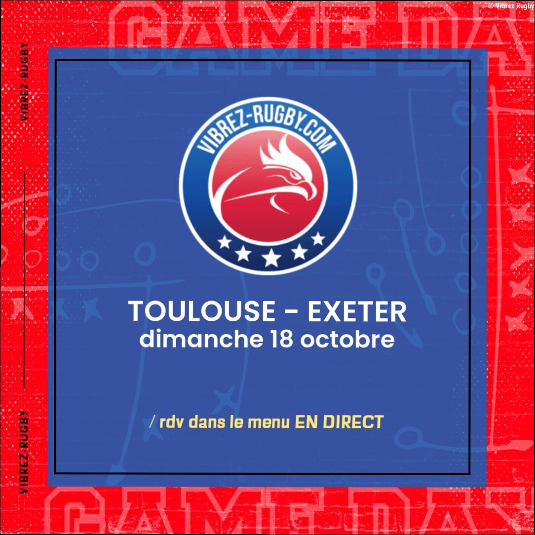 Toulouse – Exeter en direct
