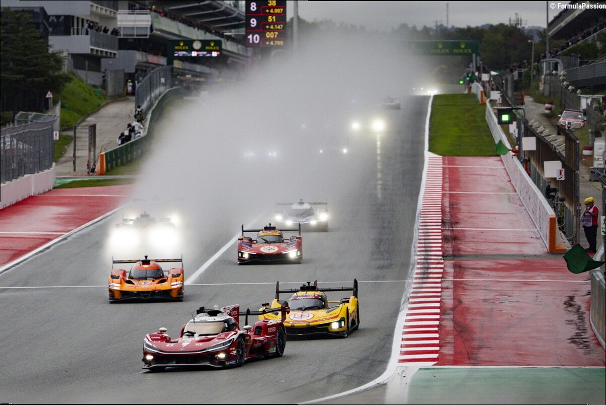 6 ore di Barcellona 2026, Gara: Dopo 3h è 1-2 Toyota. Ferrari insegue con la #50 e #83