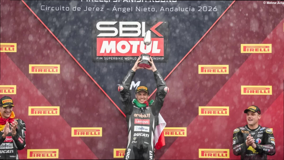 Bulega quitte le Superbike à Jerez avec une 32e victoire
