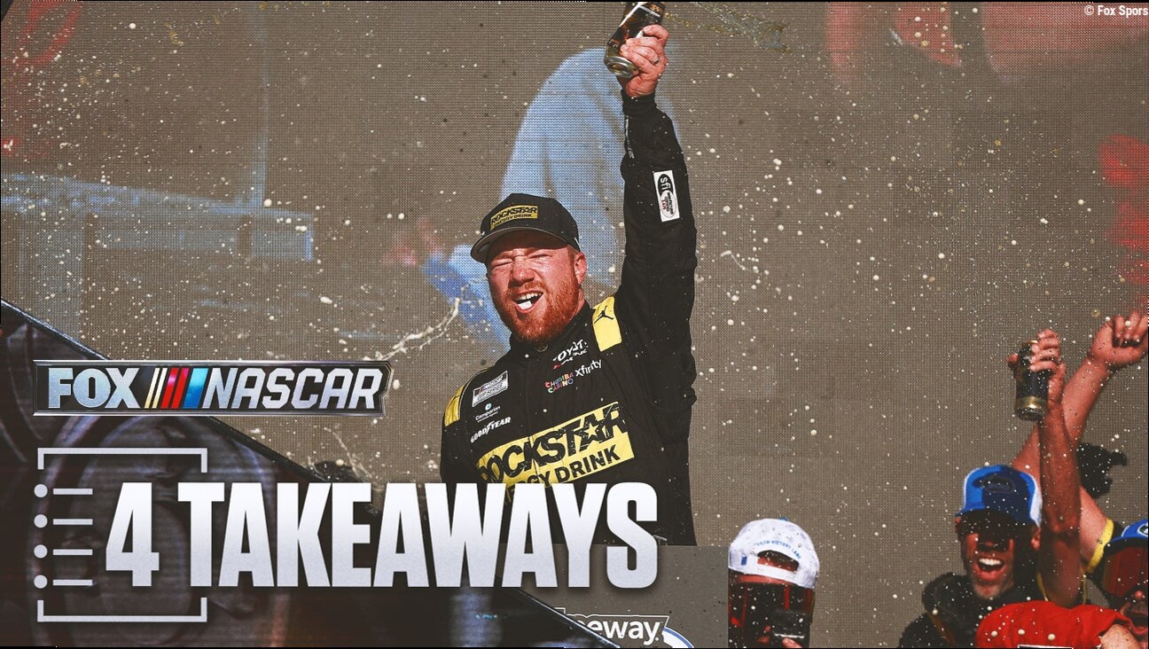4 Takeaways From Tyler Reddick's Pivotal Win, Kyle Larson's Woes At Phoenix