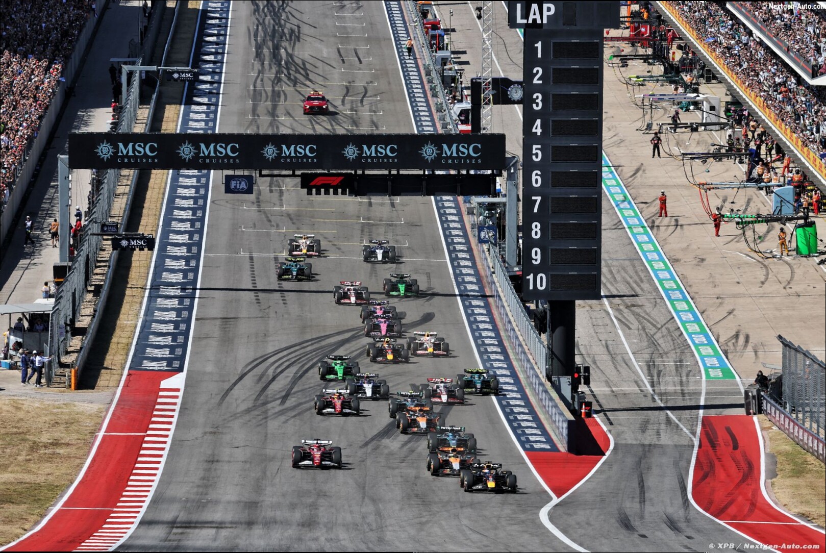 Présentation et horaires du Grand Prix des États-Unis 2026 de F1