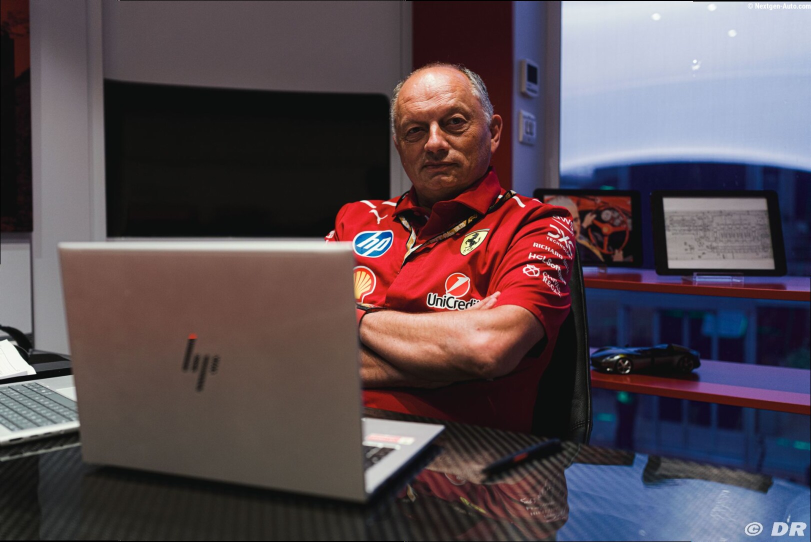 'Ferrari est dans une assez bonne situation' : pas d'urgence à remplacer Vasseur pour Clear