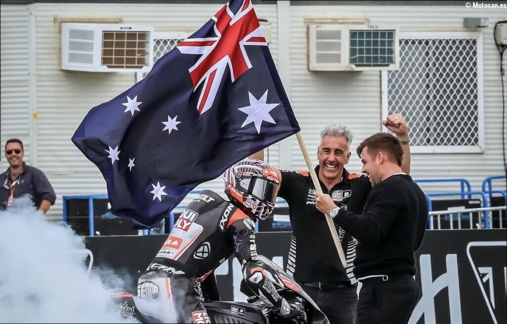 El nuevo piloto australiano de MotoGP: "Solo tengo que ganar tantos Mundiales como Stoner"