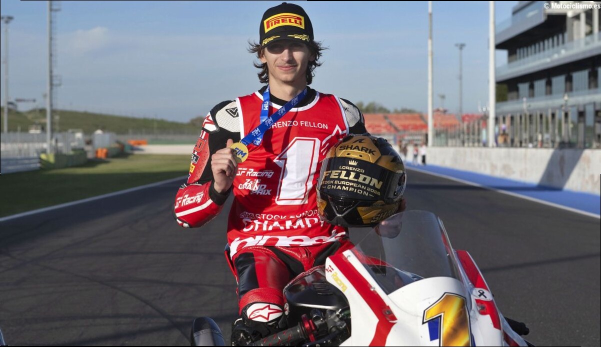 Lorenzo Fellon, campeón del Europeo de Stock 2026