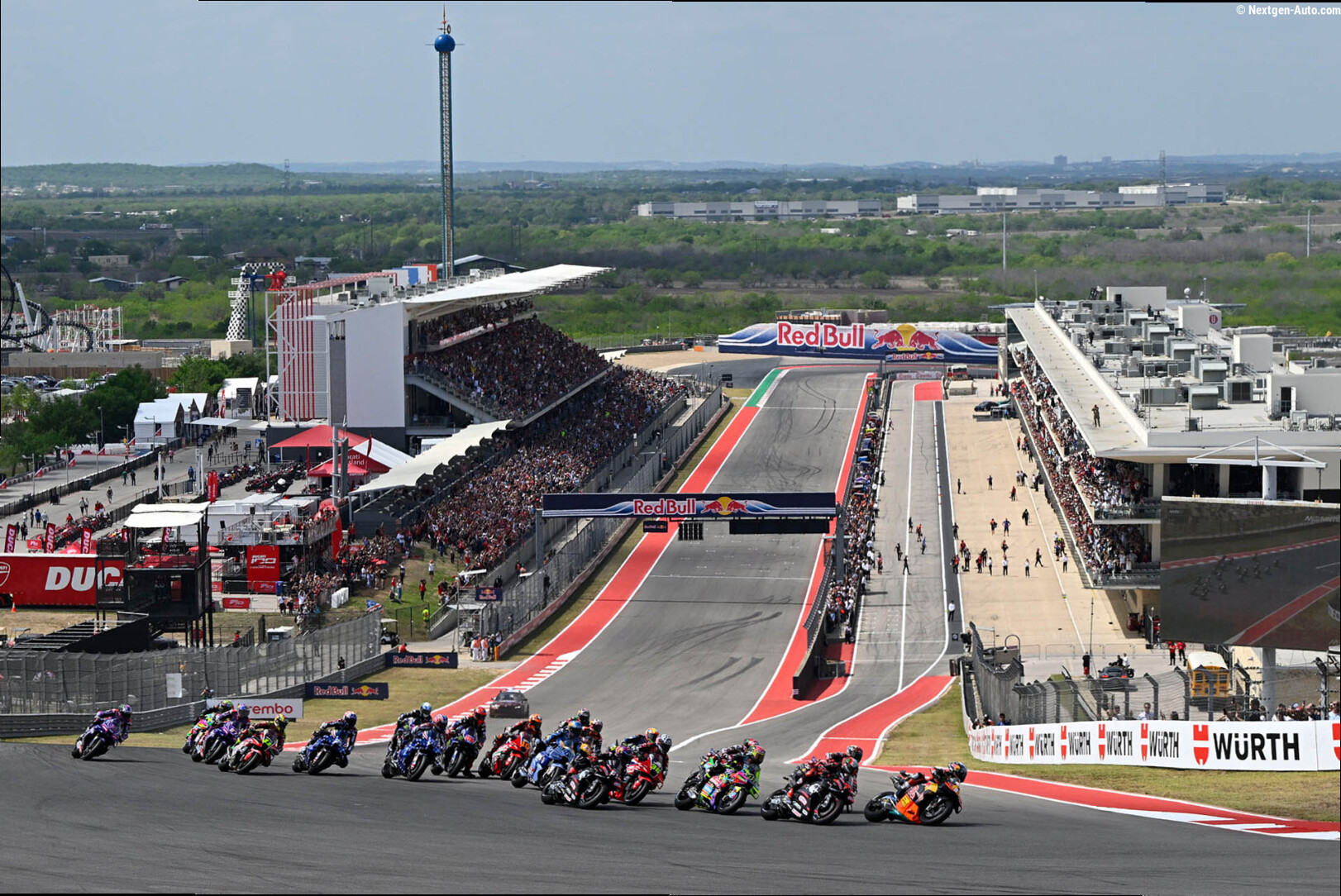 Le MotoGP s'invite au Grand Prix des États-Unis de F1