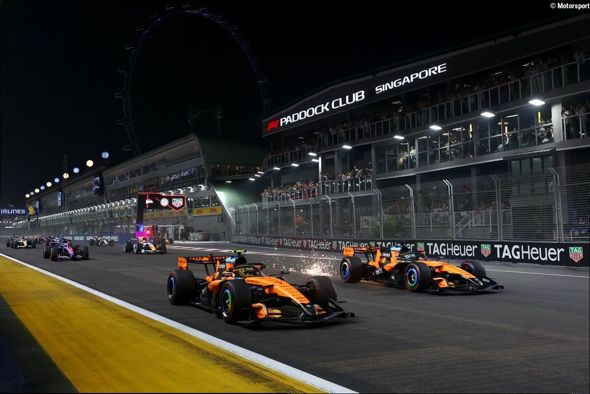 McLaren sprak incident Singapore uit; Norris belooft 'betere beslissingen'