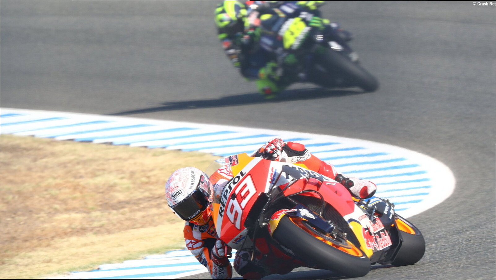 Marc Marquez "infinitely faster" than Valentino Rossi, says former rival