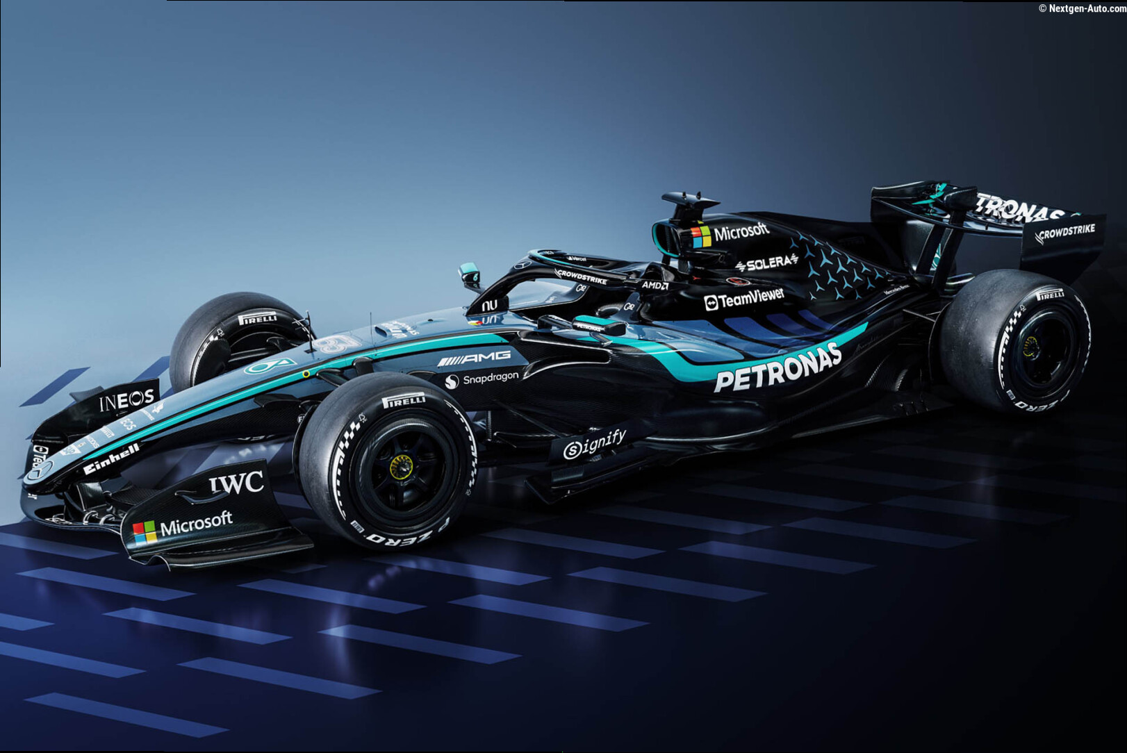 Mercedes F1 présente une livrée spéciale pour Austin et utilisera ses évolutions