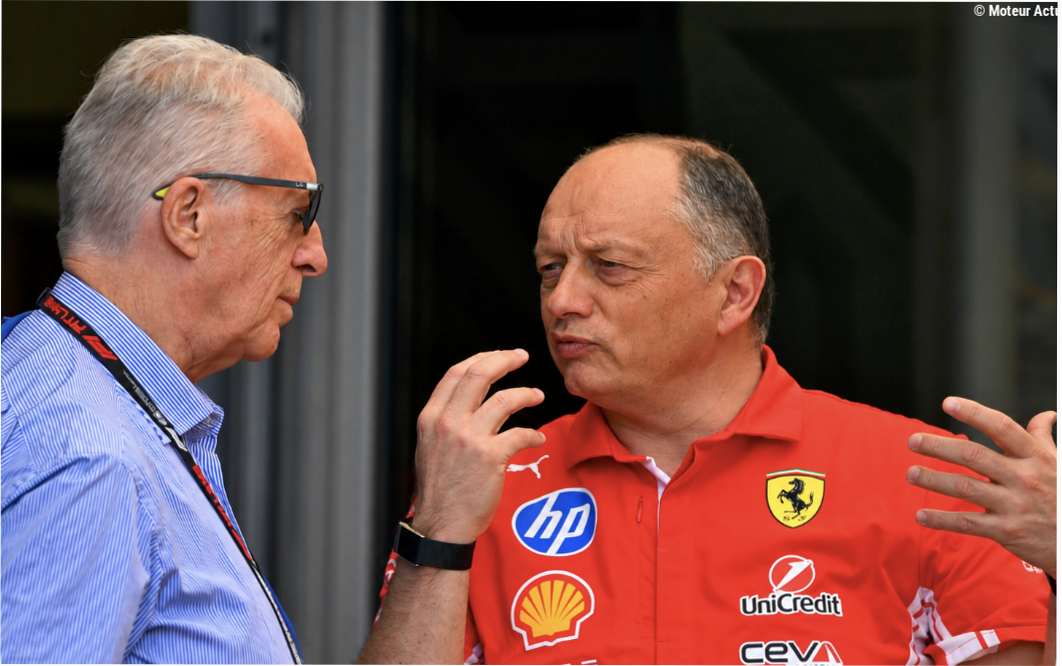 Piero Ferrari exige des actes, Vasseur reste soutenu