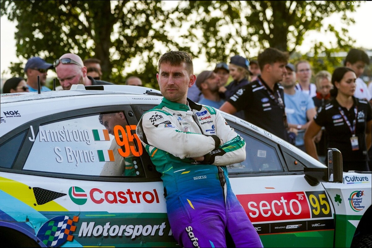 Jon Armstrong announces WRC co-driver split for 2027
