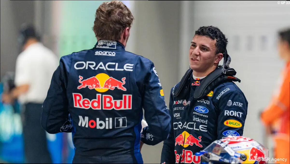 Isack Hadjar dropt bom op F1-paddock in Austin: 'Als je Max Verstappen in de Ferrari had gezet...'