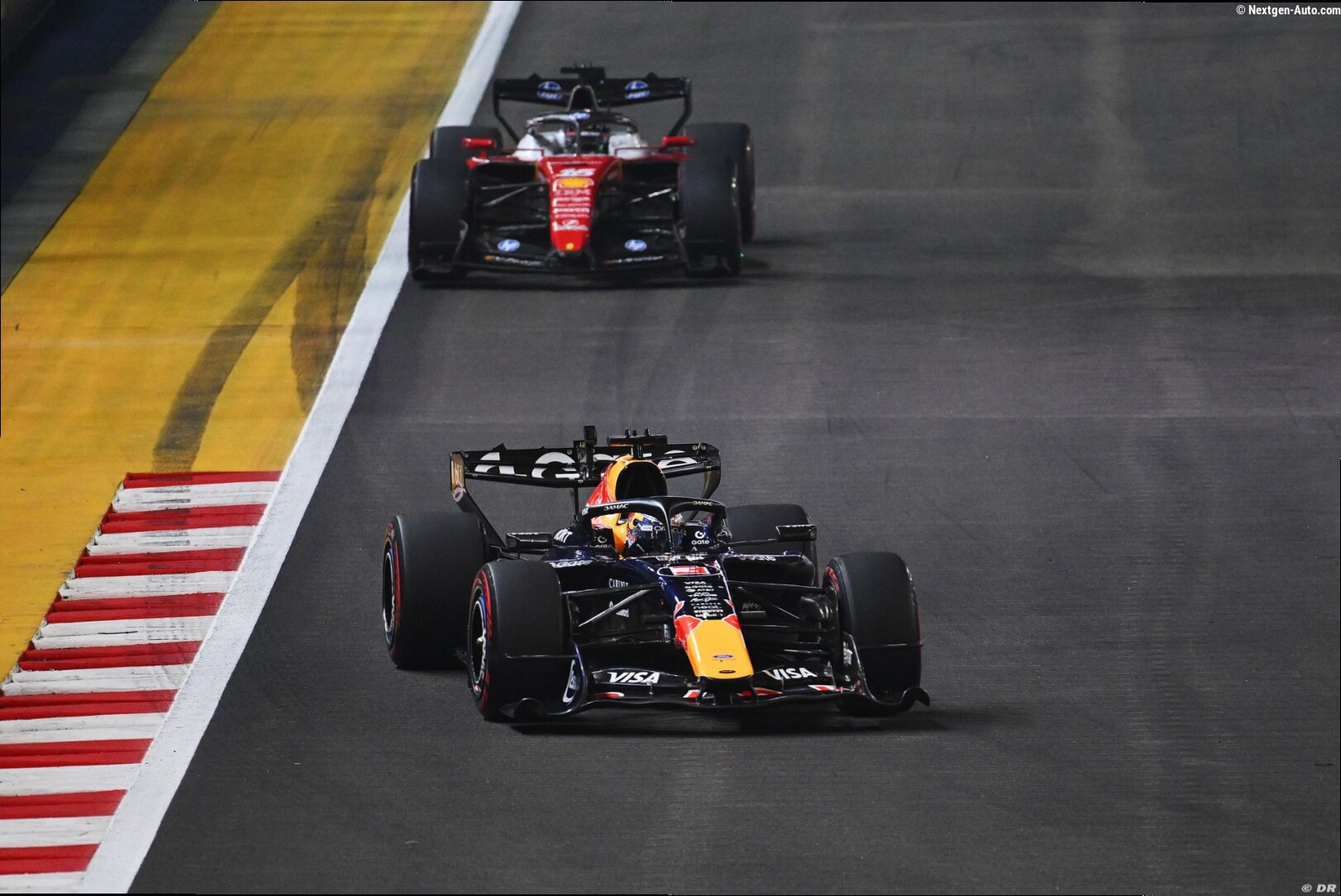 Hadjar : Verstappen aurait encore plus dominé à Singapour avec la Ferrari
