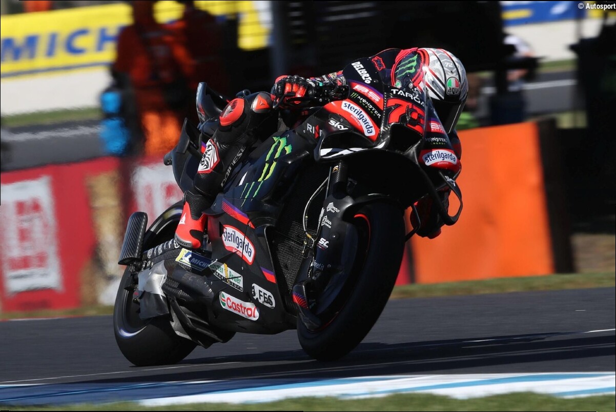 MotoGP Australian GP: Bezzecchi leads Aprilia 1-2-4-5 in Friday Practice