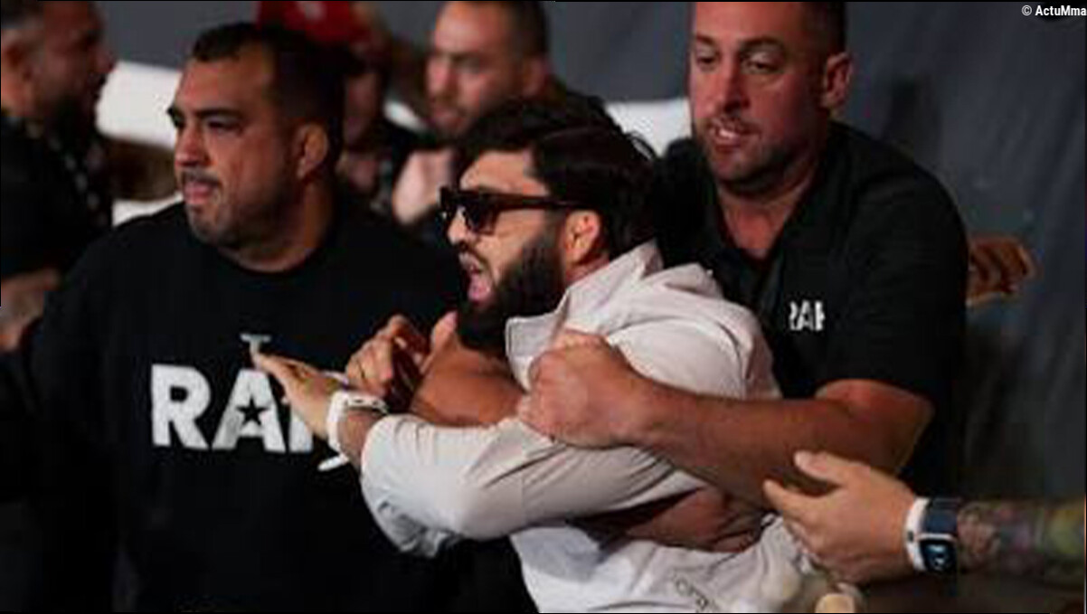 Arman Tsarukyan déclenche une bagarre générale après une provocation de Dillon Danis